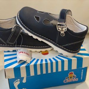 Boy's Italian leather shoes/sandals
